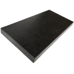 Parapet z granitu Nero Zimbabwe Satyna szerokość 35cm grubość 2cm